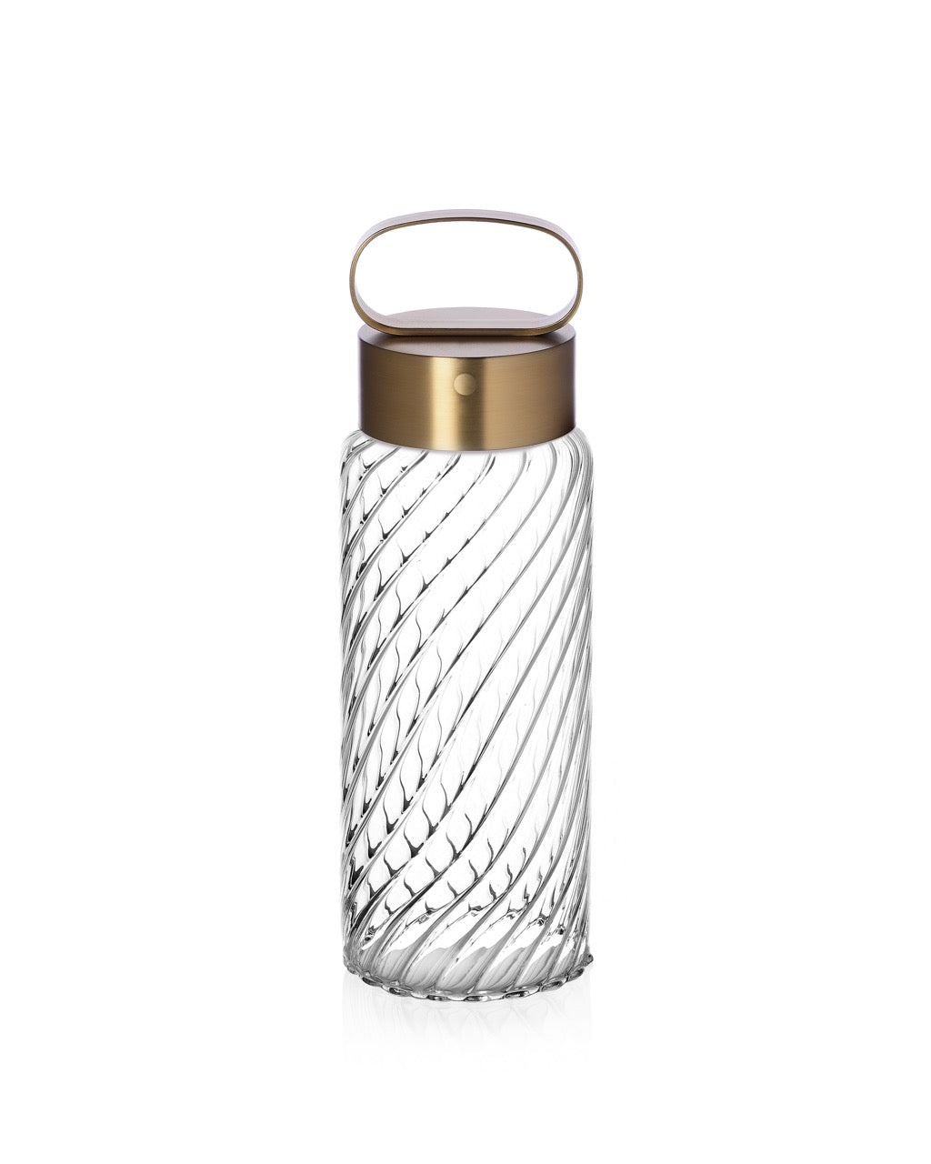 Andon Bordlampe - Twisted Glass