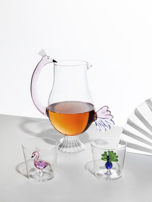 Animal Farm Glass - Flamingo