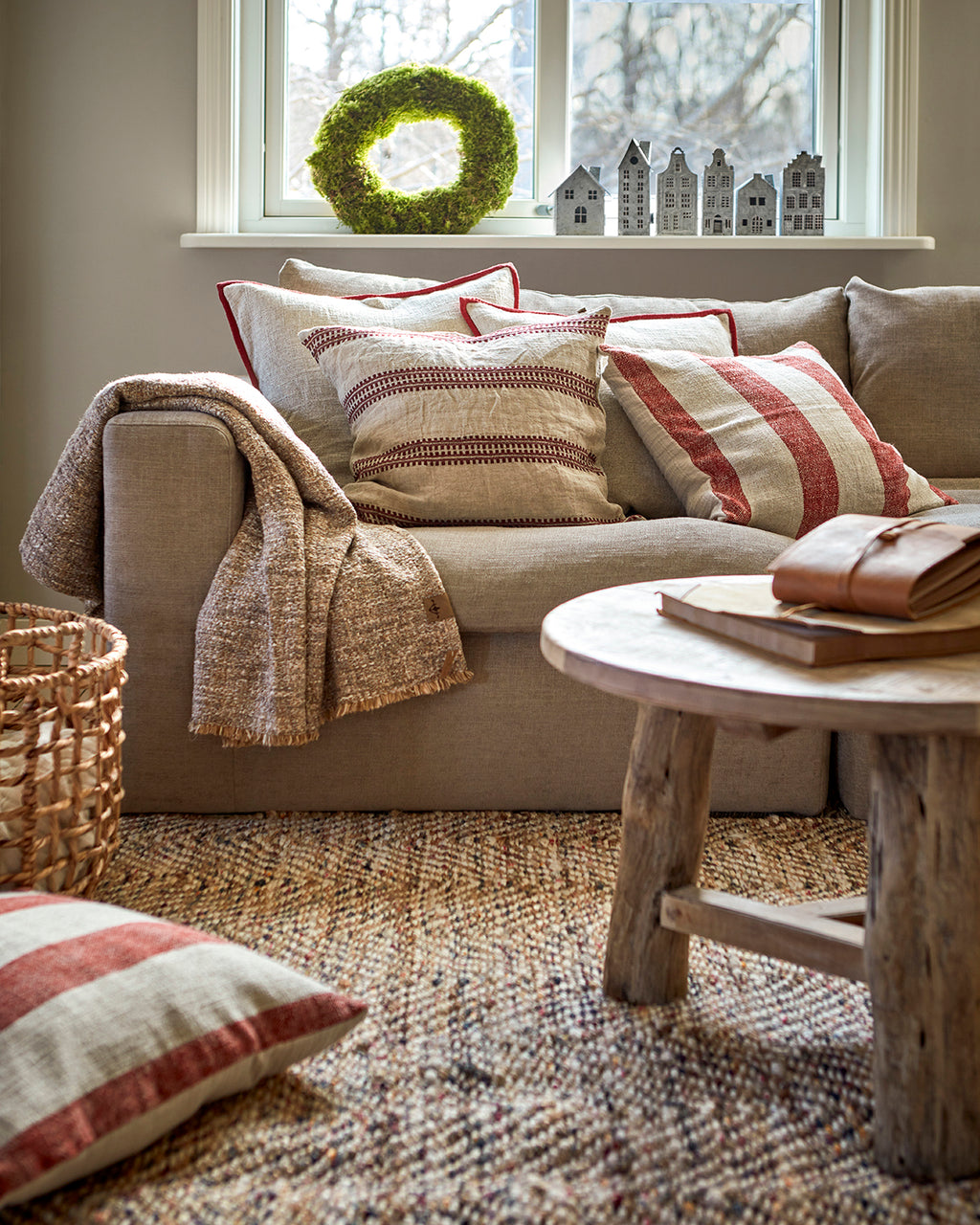 Lyslykt Hus Hvit/Grå 4