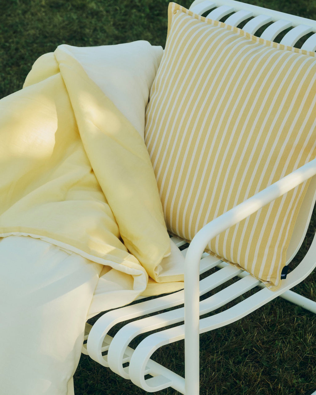 Terrazza Pute 50x50 - Yellow Bold Stripe