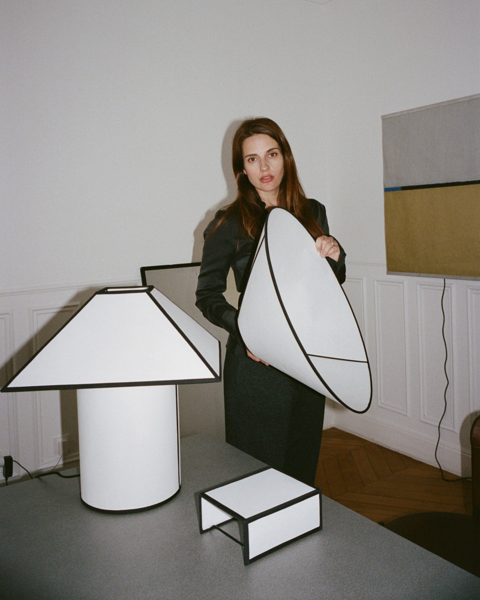 Ava Pyramid Bordlampe 450