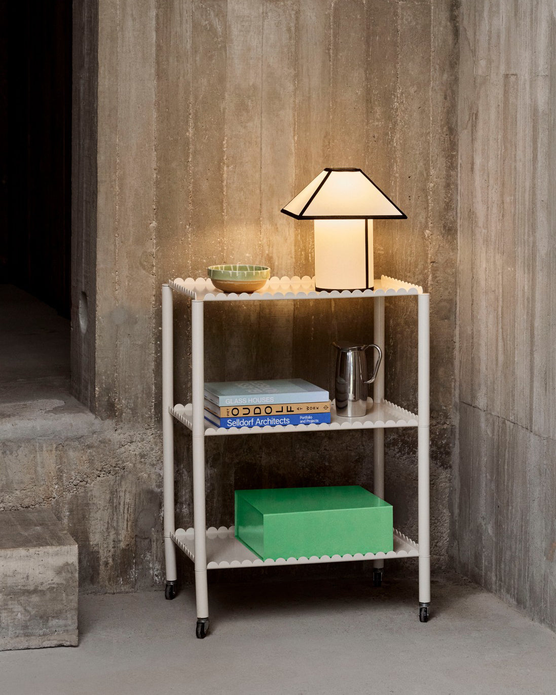 Arcs Trolley High - Eggshell