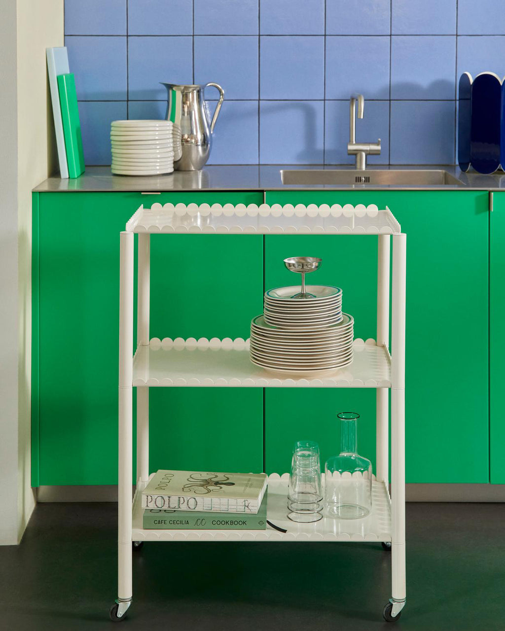 Arcs Trolley High - Eggshell