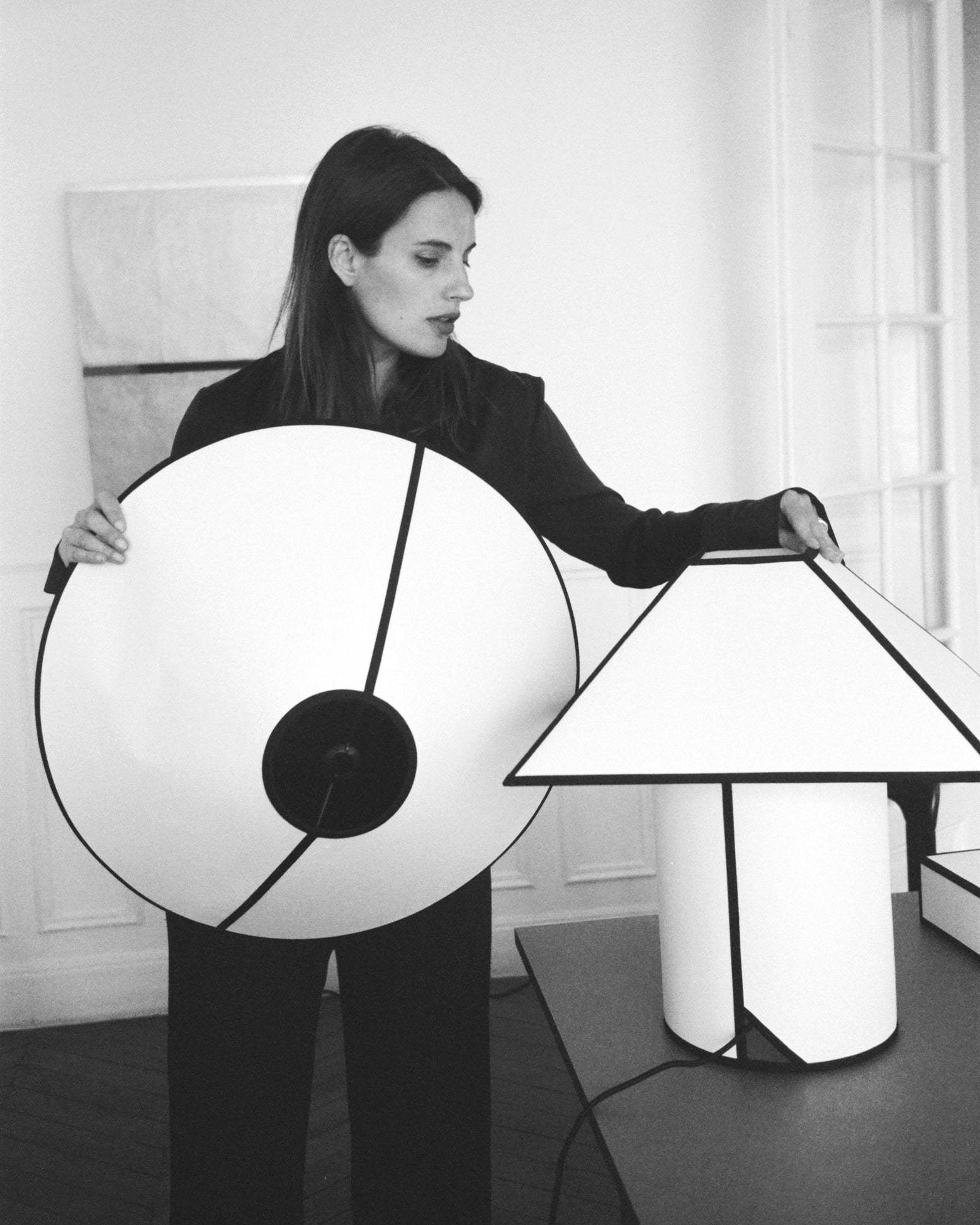 Ava Pyramid Bordlampe 450