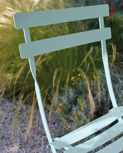 Bistro Metal Utendørs Stol - Willow Green