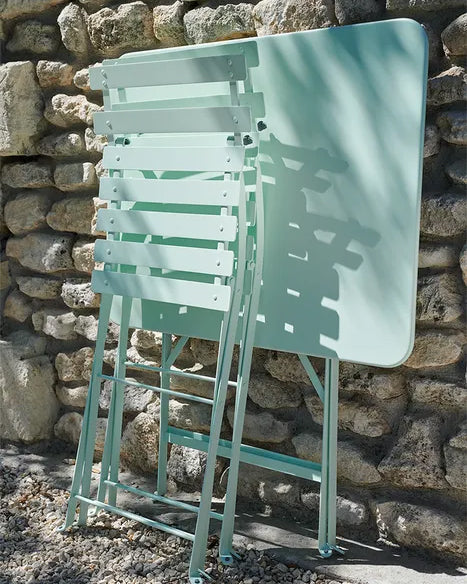 Bistro Metal Utendørs Stol - Willow Green