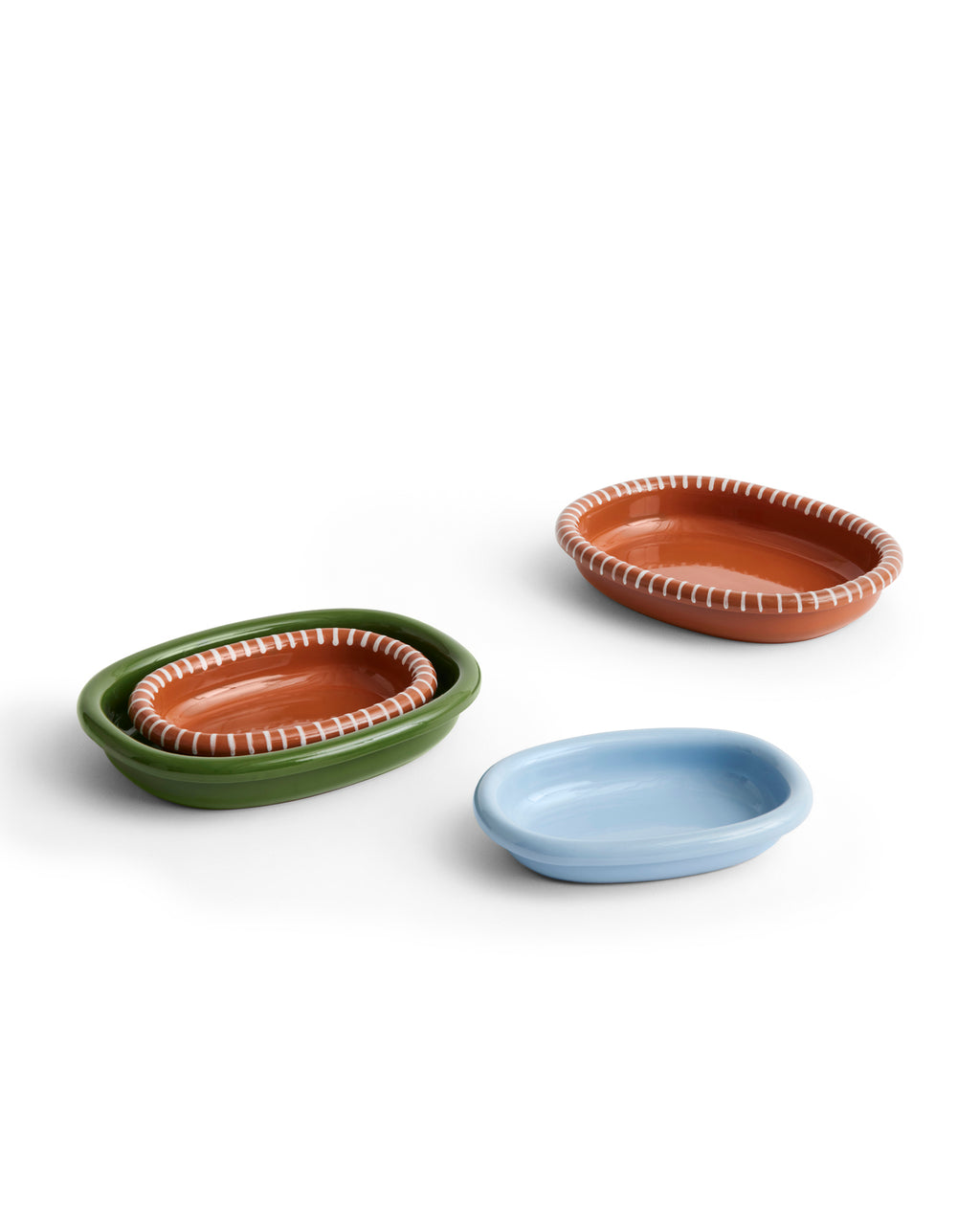 Barro Ovnsform/Serveringsskål Striper - small