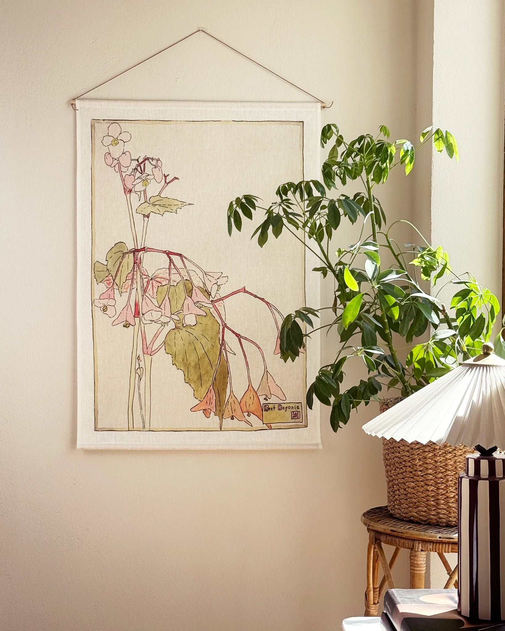 Beef Begonia - Veggteppe 45x65