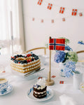 Bordflaggstang - Norsk Flagg