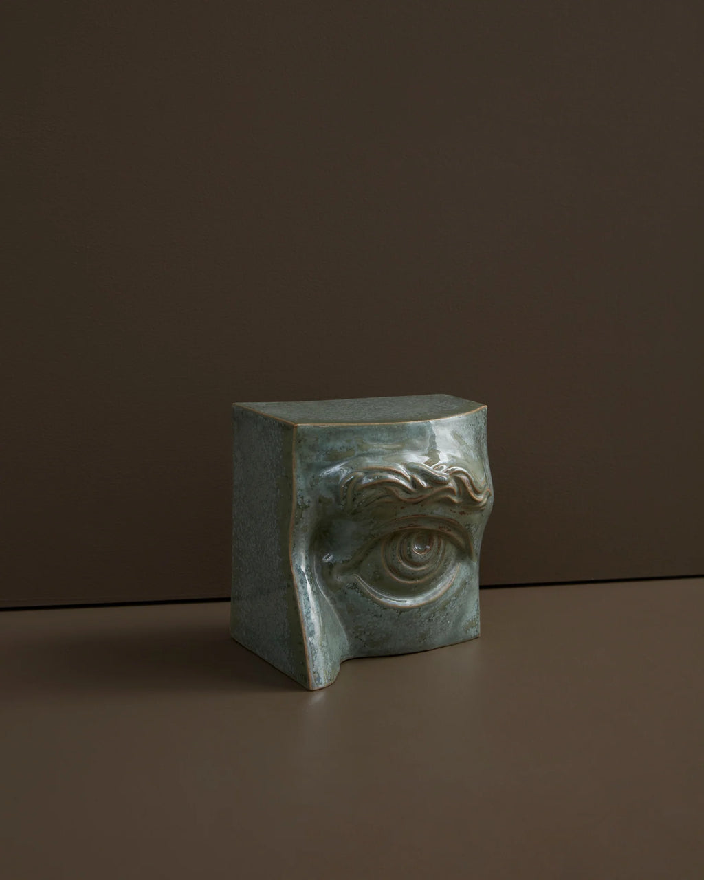 Bokstøtte Øye Venstre - Copper Green