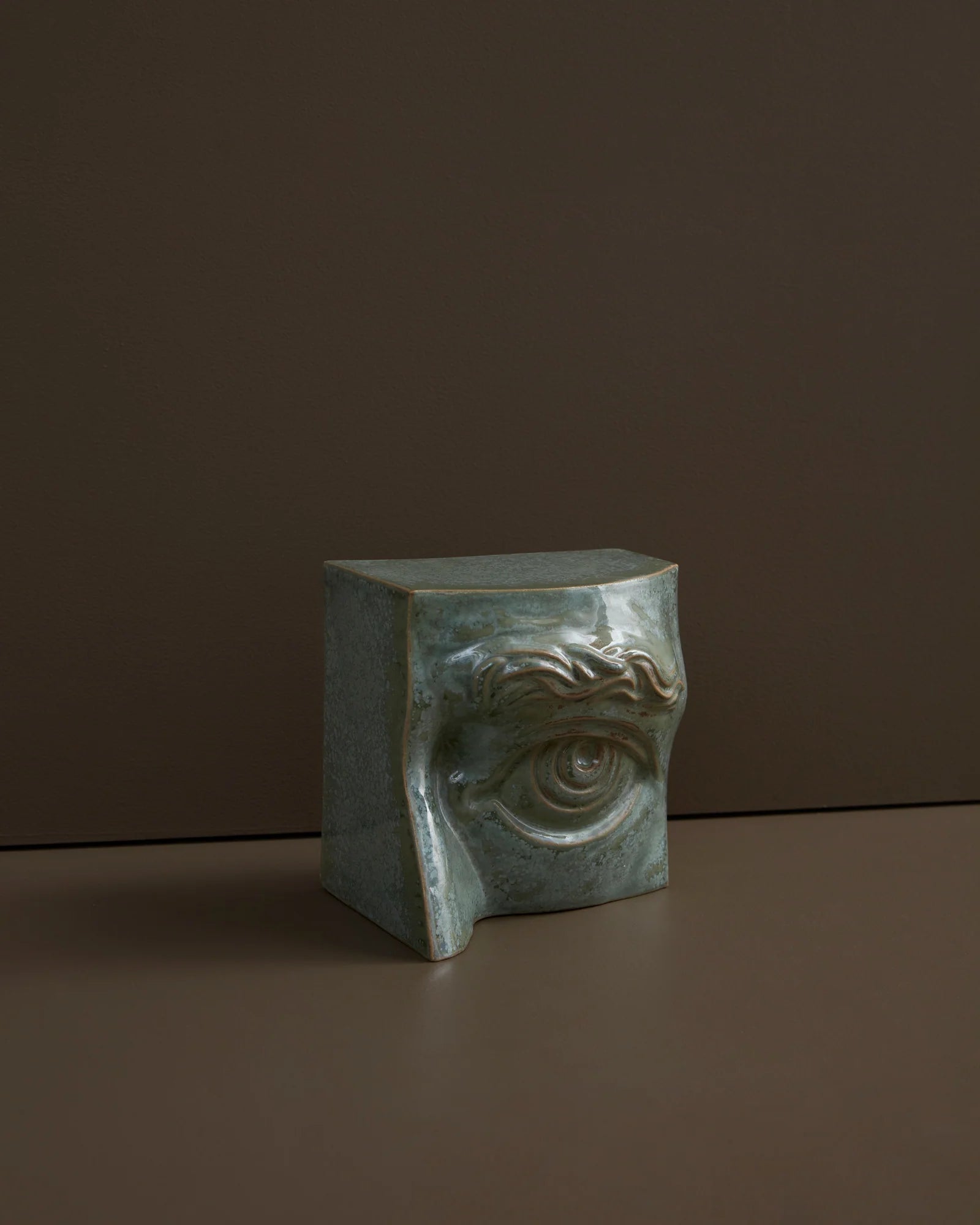 Bokstøtte Øye Venstre - Copper Green