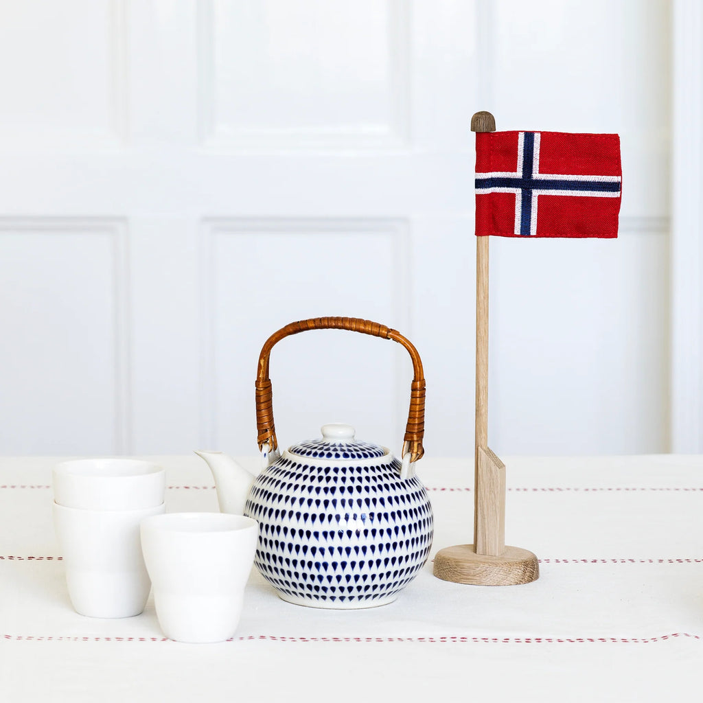 Bordflaggstang - Norsk Flagg