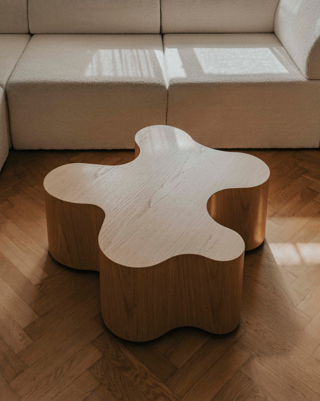 Oak Root Wide Sofabord
