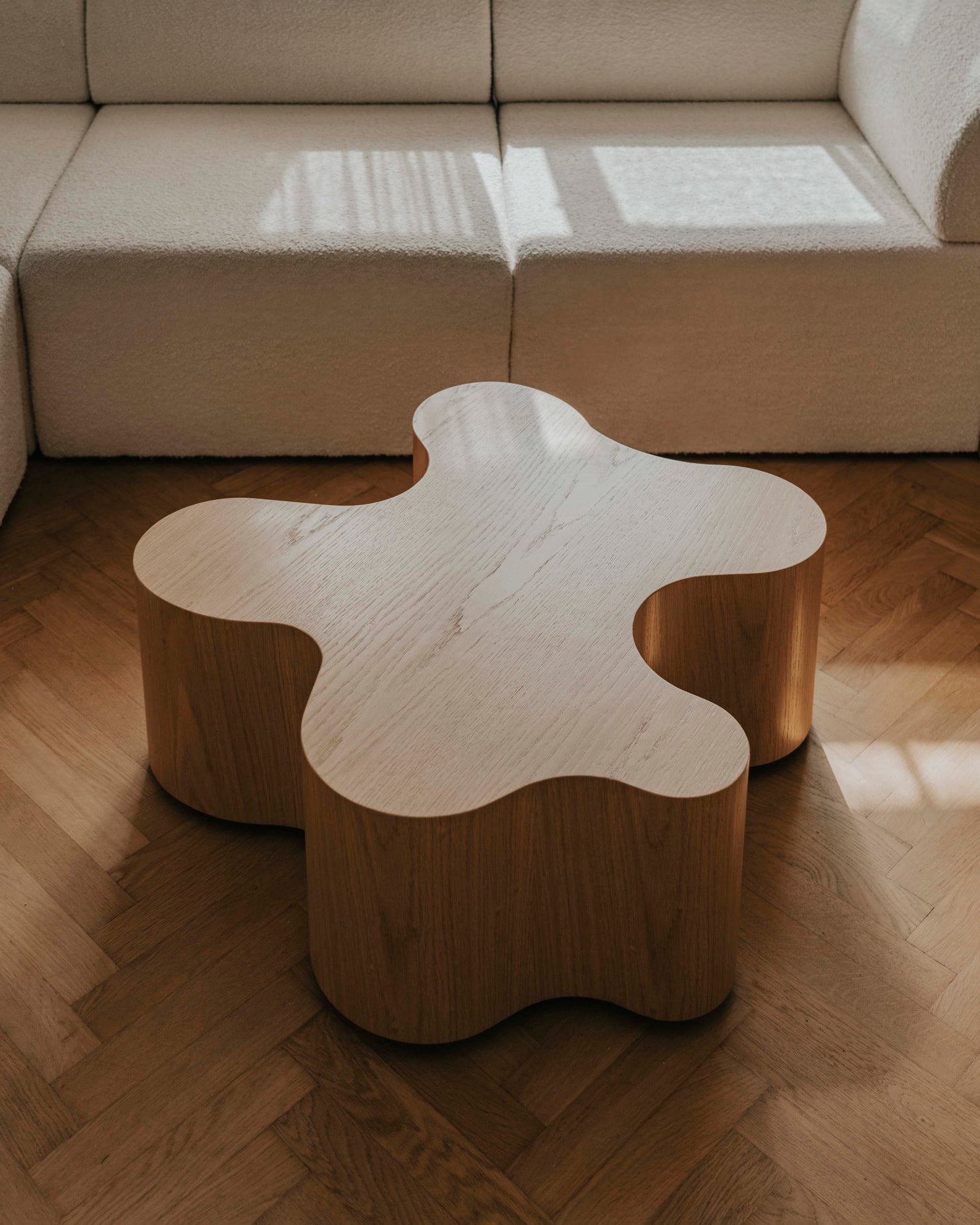 Oak Root Wide Sofabord