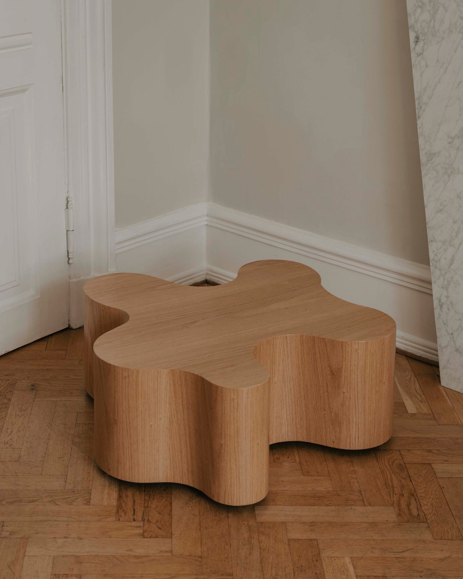 Oak Root Wide Sofabord
