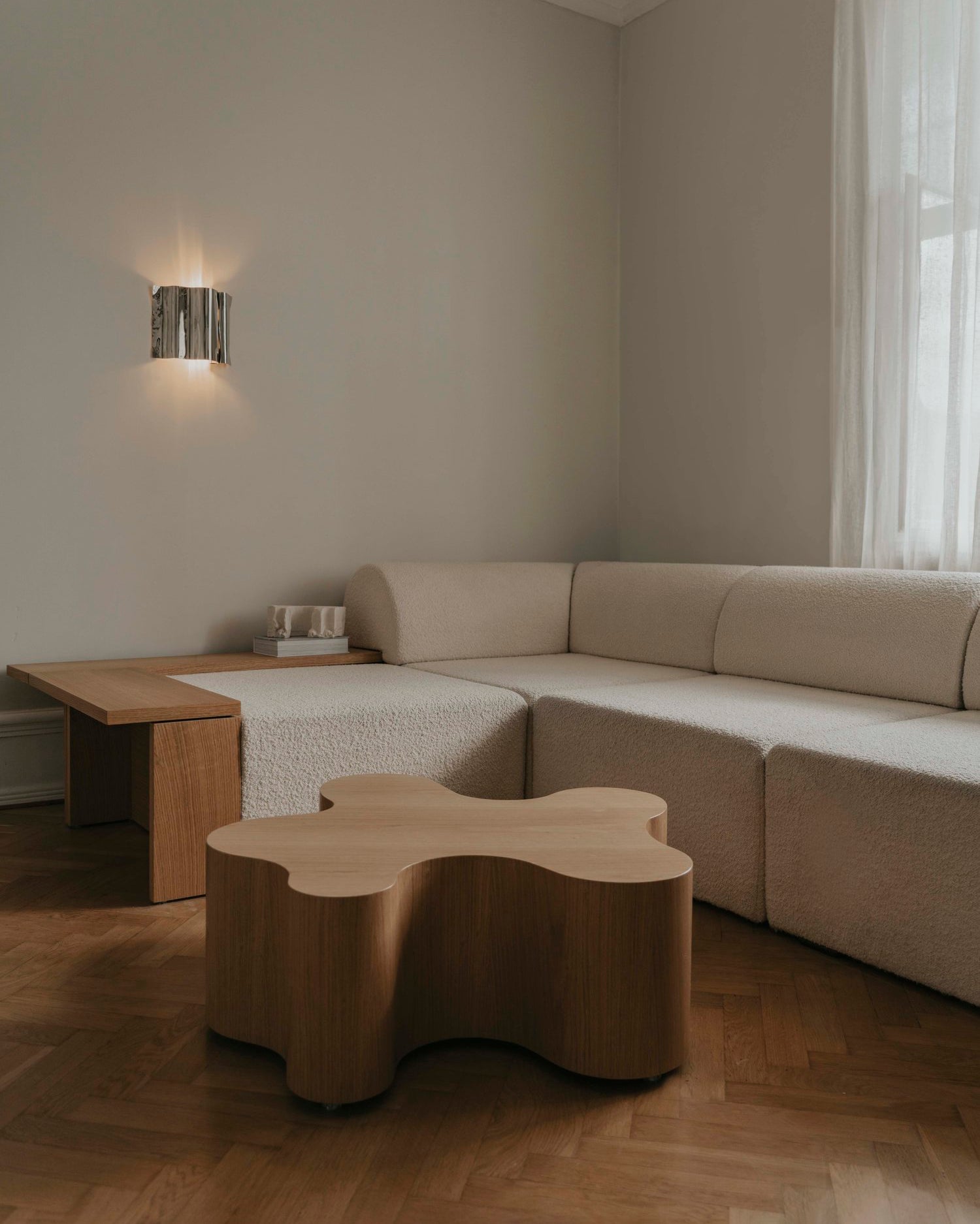 Oak Root Wide Sofabord
