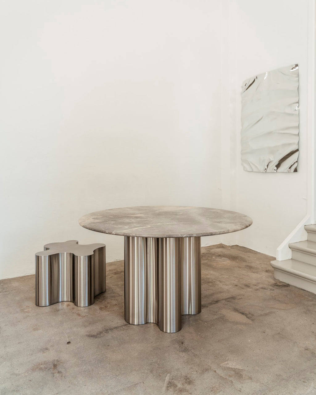 Silver Root Marmor Spisebord