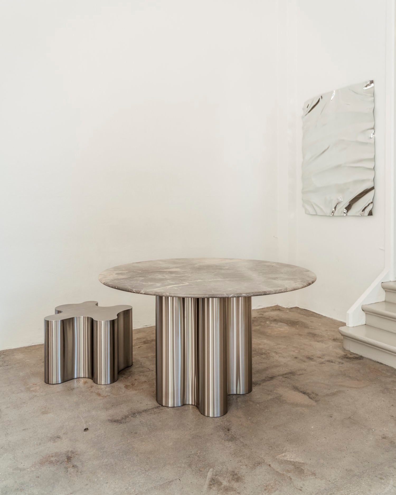 Silver Root Marmor Spisebord