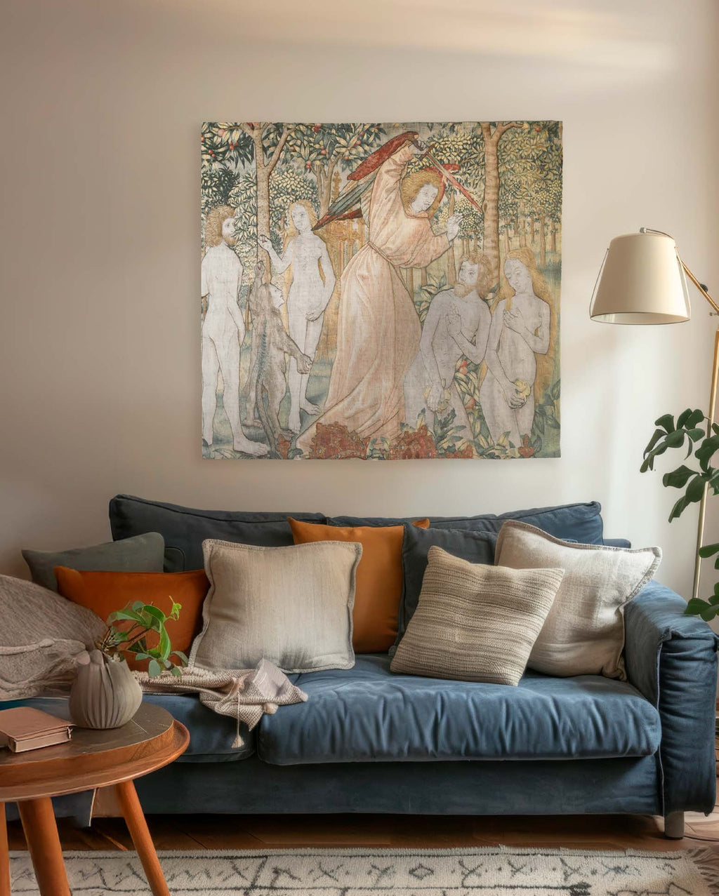 Veggteppe - Expulsion del Paraiso 145 x 136 cm