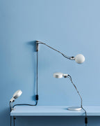 Cupola Vegglampe - Clear Anodised