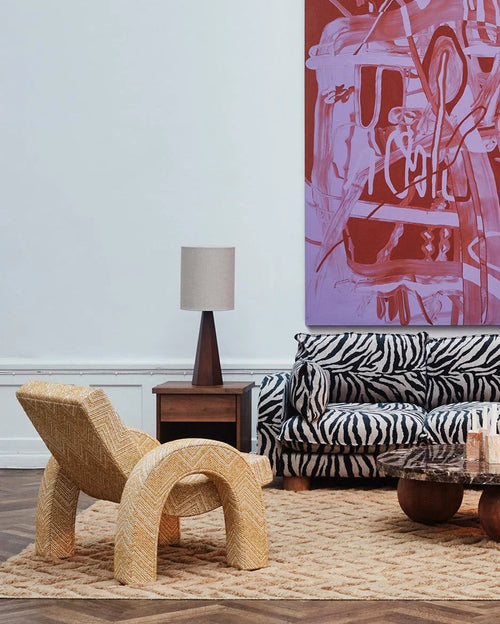 Arco Lounge Chair Teide Ochre