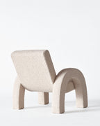 Arco Lounge Chair Small Boucle Beige