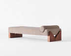 V Daybed Boucle Sand