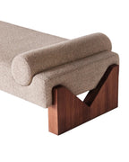 V Daybed Boucle Sand