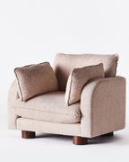Miles Armchair Boucle Beige