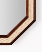 Rattan Mirror