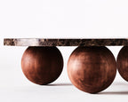 Sphere Round Sofabord Emperador