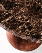 Sphere Round Sofabord Emperador