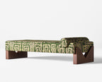 V Daybed Beaten Track Green