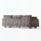 Miles Sofa Zebra