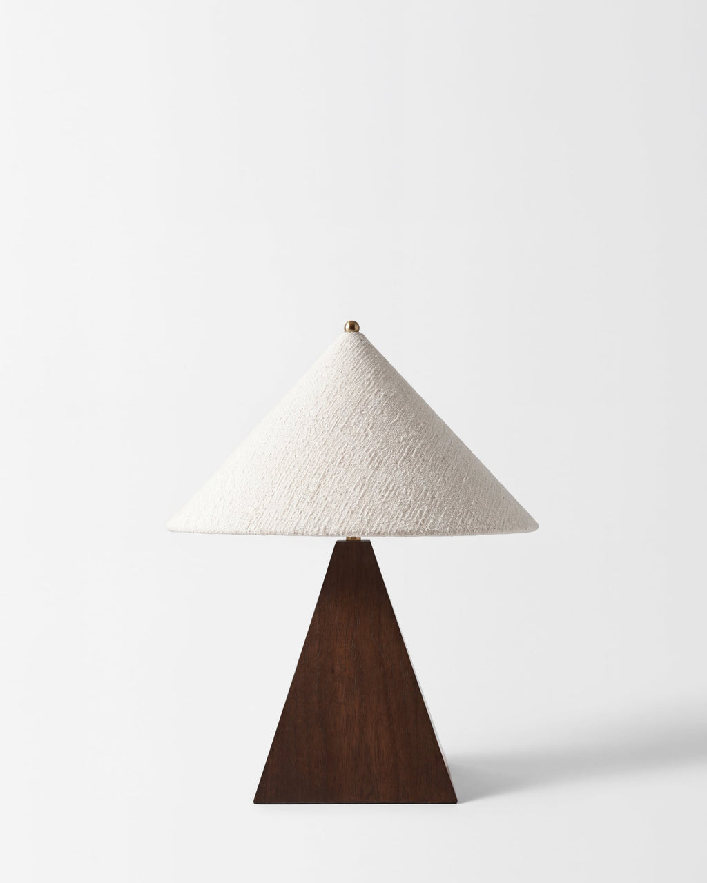 Pyramid Bordlampe Liten Hvit