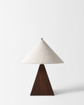 Pyramid Bordlampe Liten Hvit