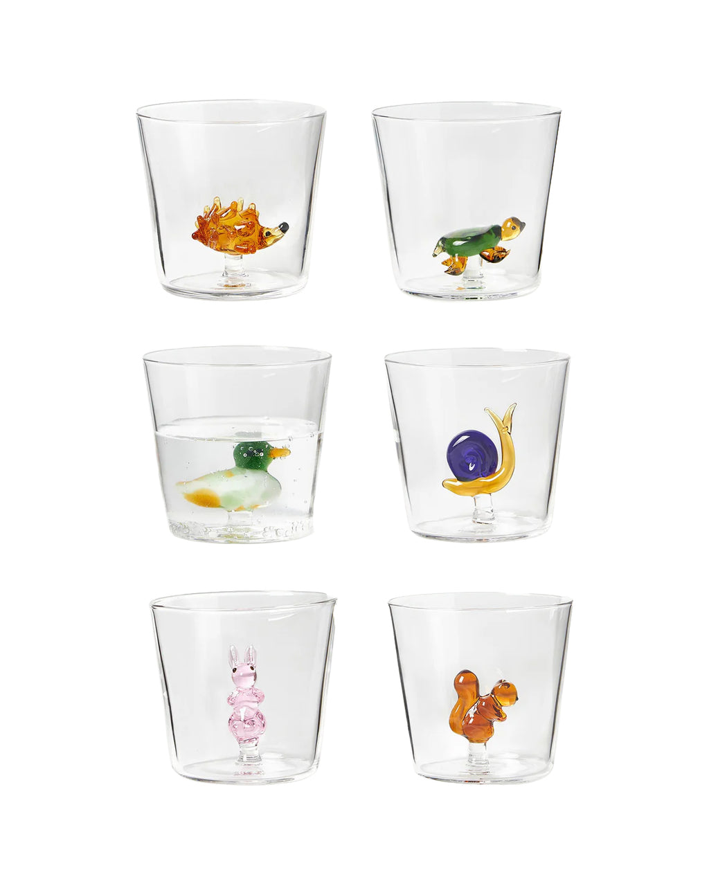 Animal Farm - Glass Sett av 6