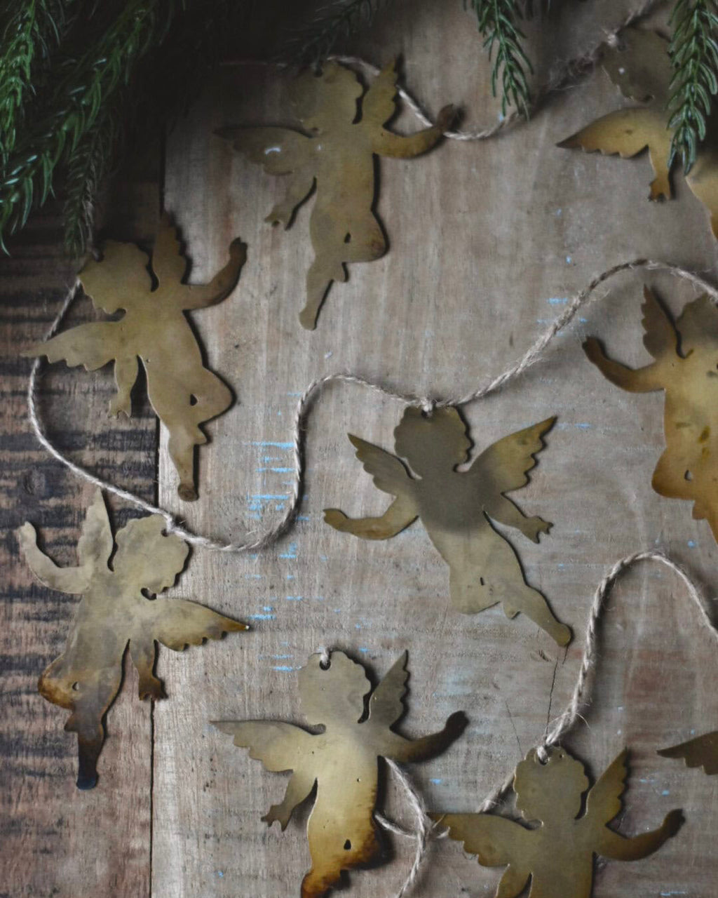 Girlander Engler 180 cm - Gull