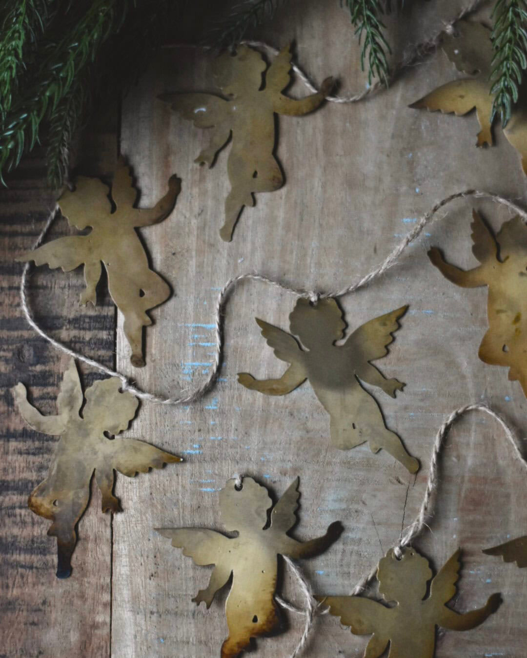 Girlander Engler 180 cm - Gull