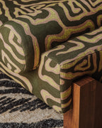 V Daybed Beaten Track Green