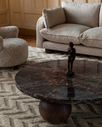 Sphere Round Sofabord Emperador