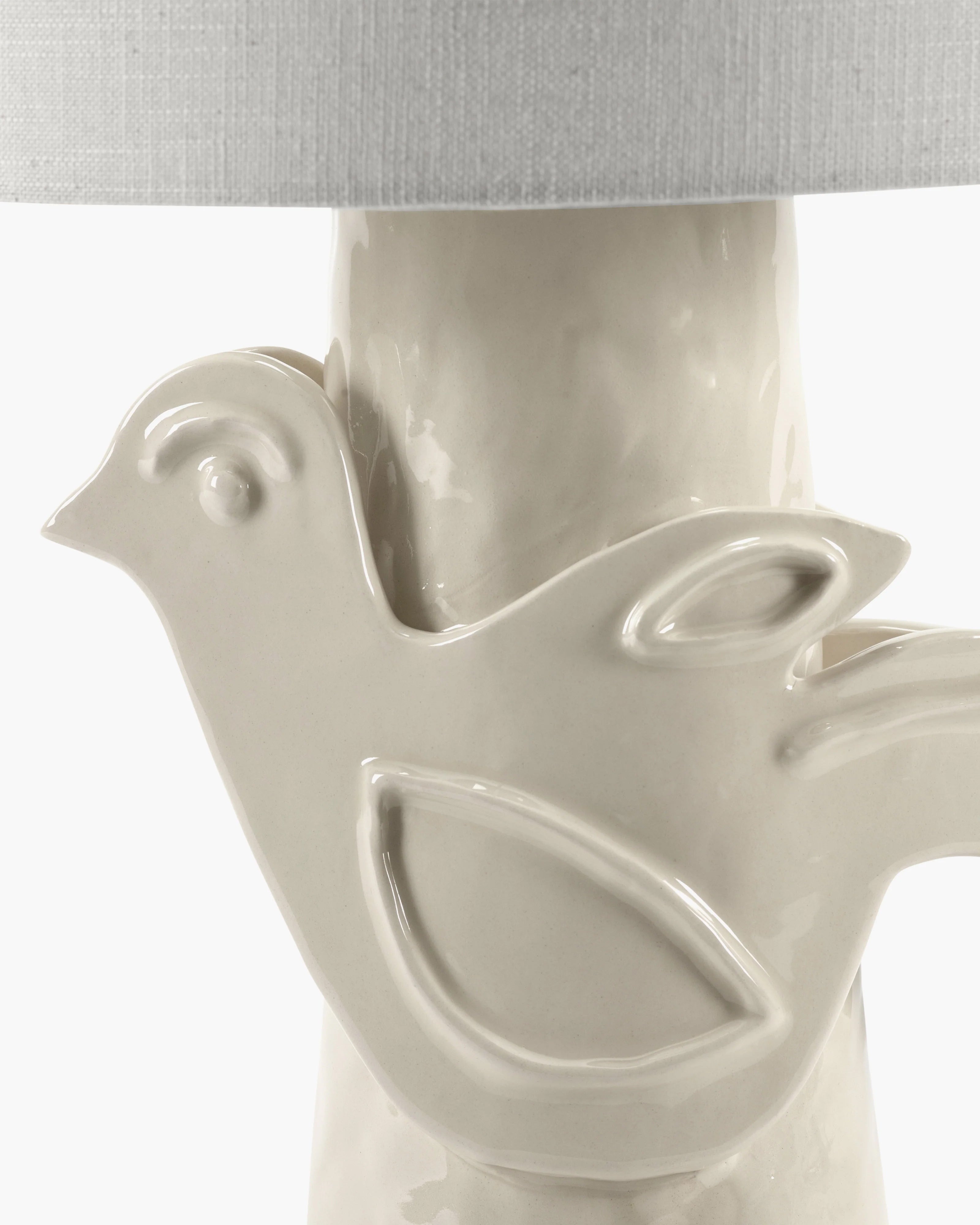 Paloma Bordlampe Hvit/Beige