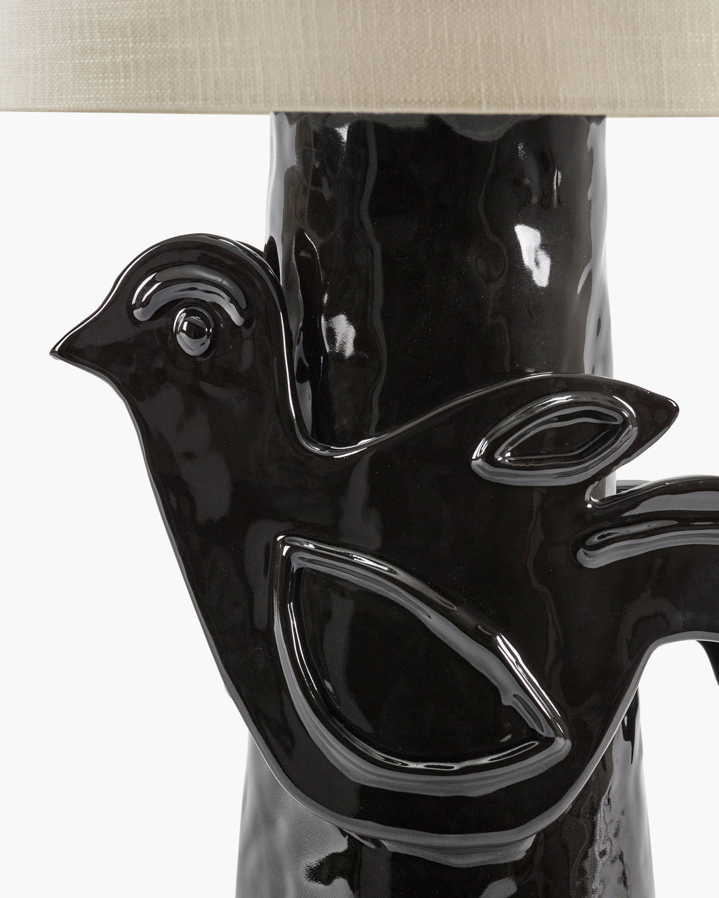 Paloma Bordlampe Sort/Beige