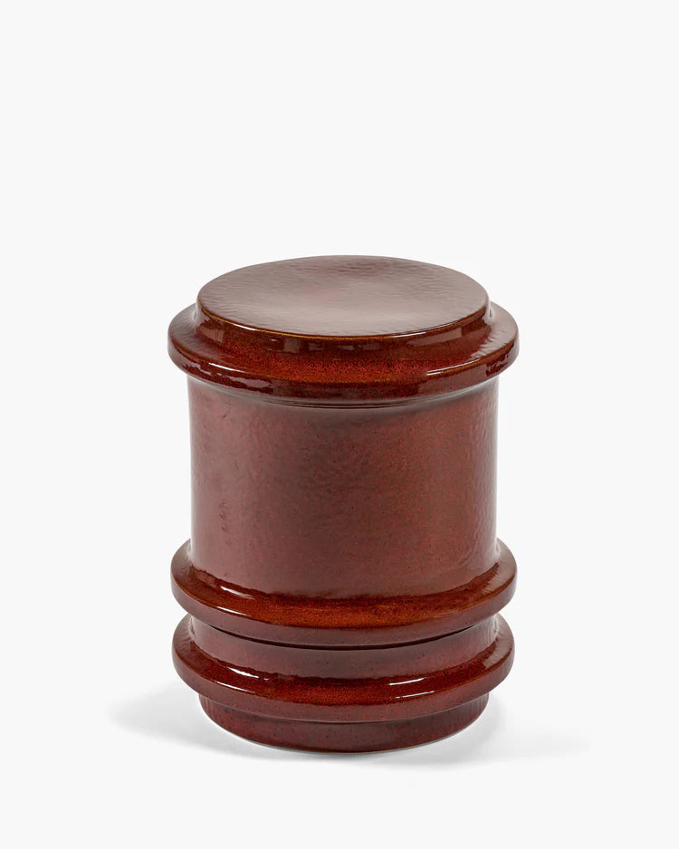 Geometrical Pawn 03 Sidebord - Dark Red