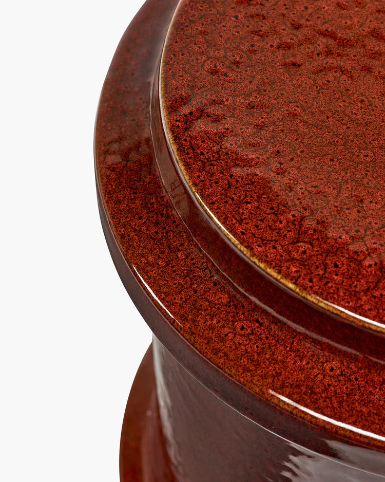 Geometrical Pawn 03 Sidebord - Dark Red