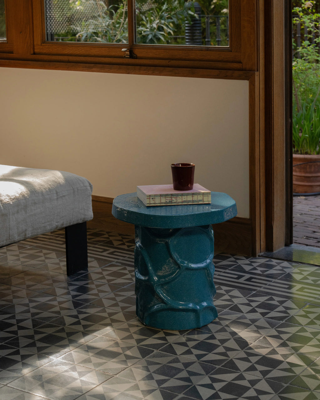 Side Table 07 - Blue Mena