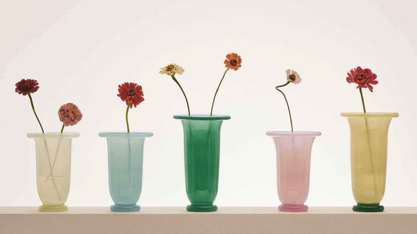Empire Vase Large - Grønn