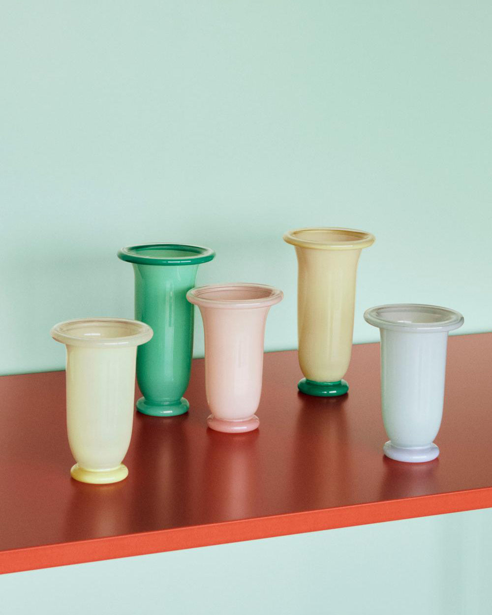 Empire Vase Large - Grønn