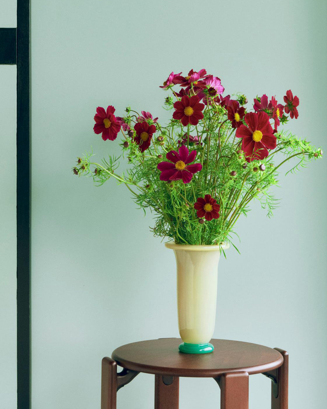 Empire Vase Large - Gul/Grønn