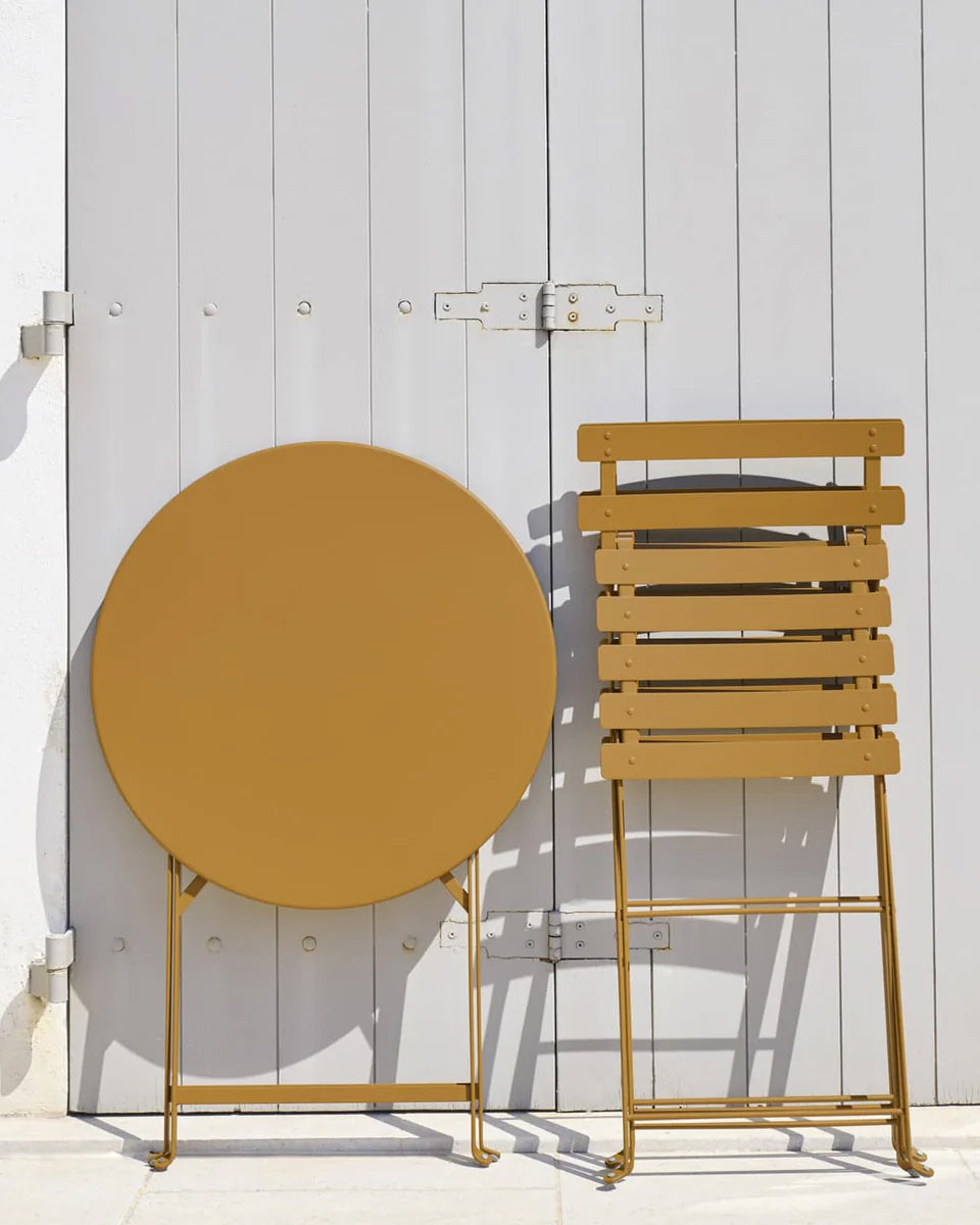 Bistro Metal Utendørs Stol - Willow Green